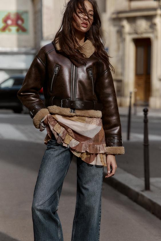 SHORT DOUBLE-FACED JACKET