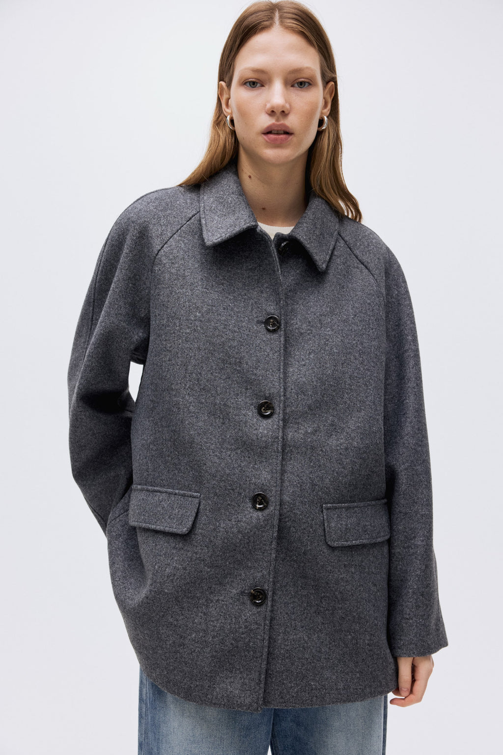 Car coat - Grey - Ladies |