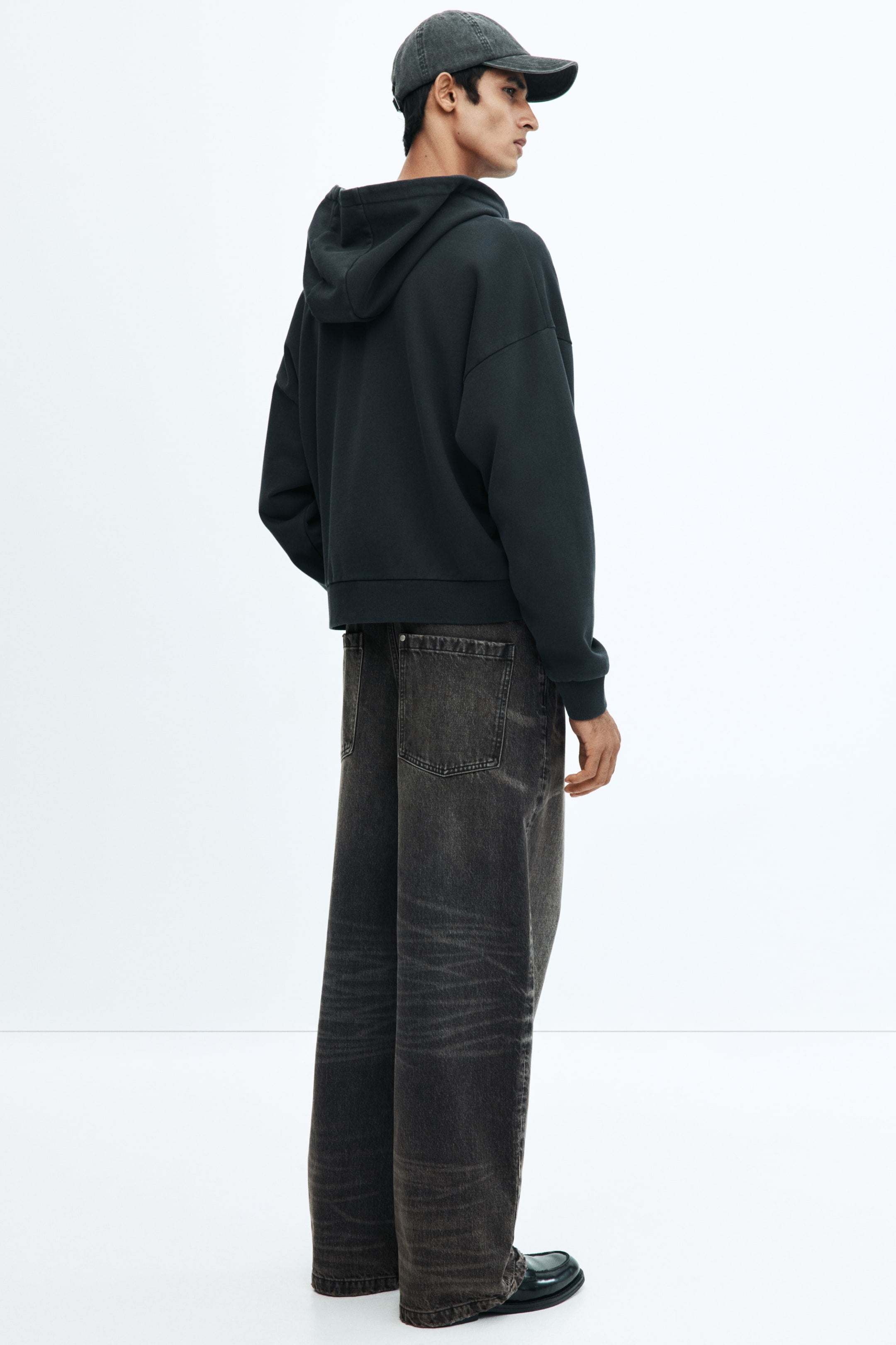 Super Baggy Jeans - Denim black - Men