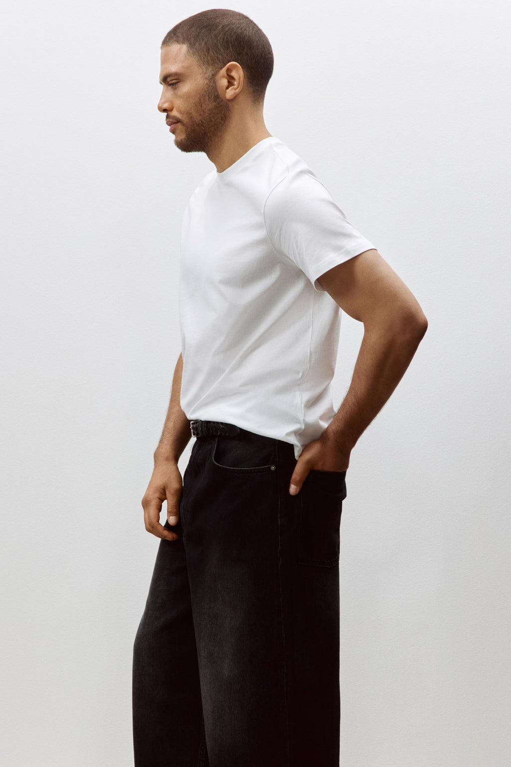 Regular Fit T-shirt - White - Men