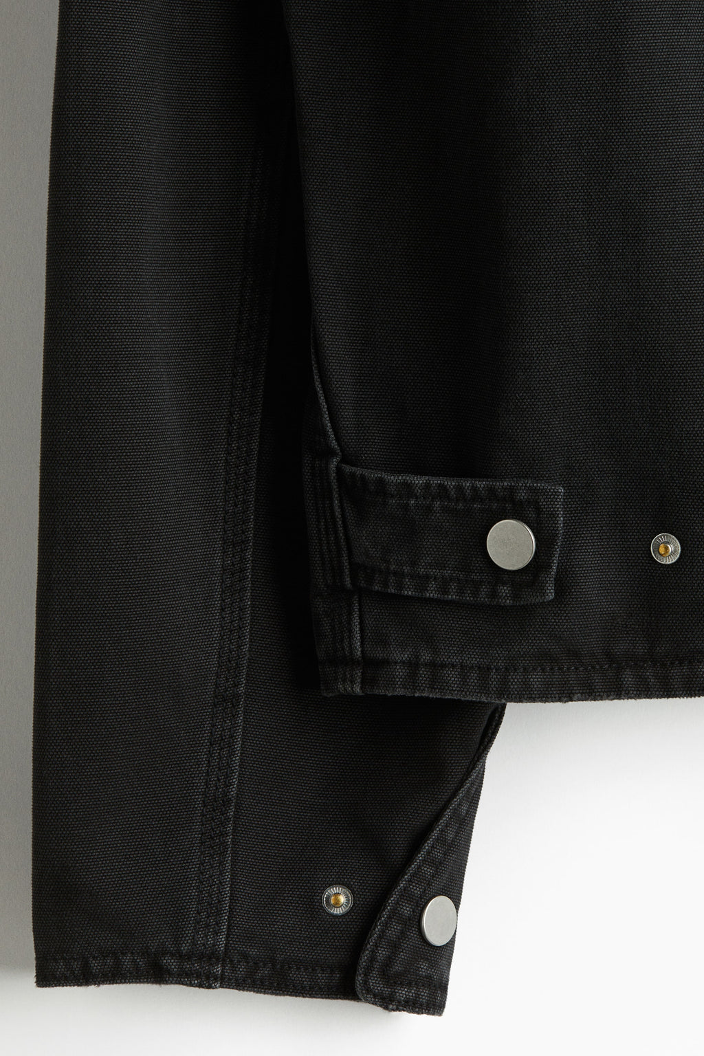 Canvas workwear jacket - Dark grey - Men