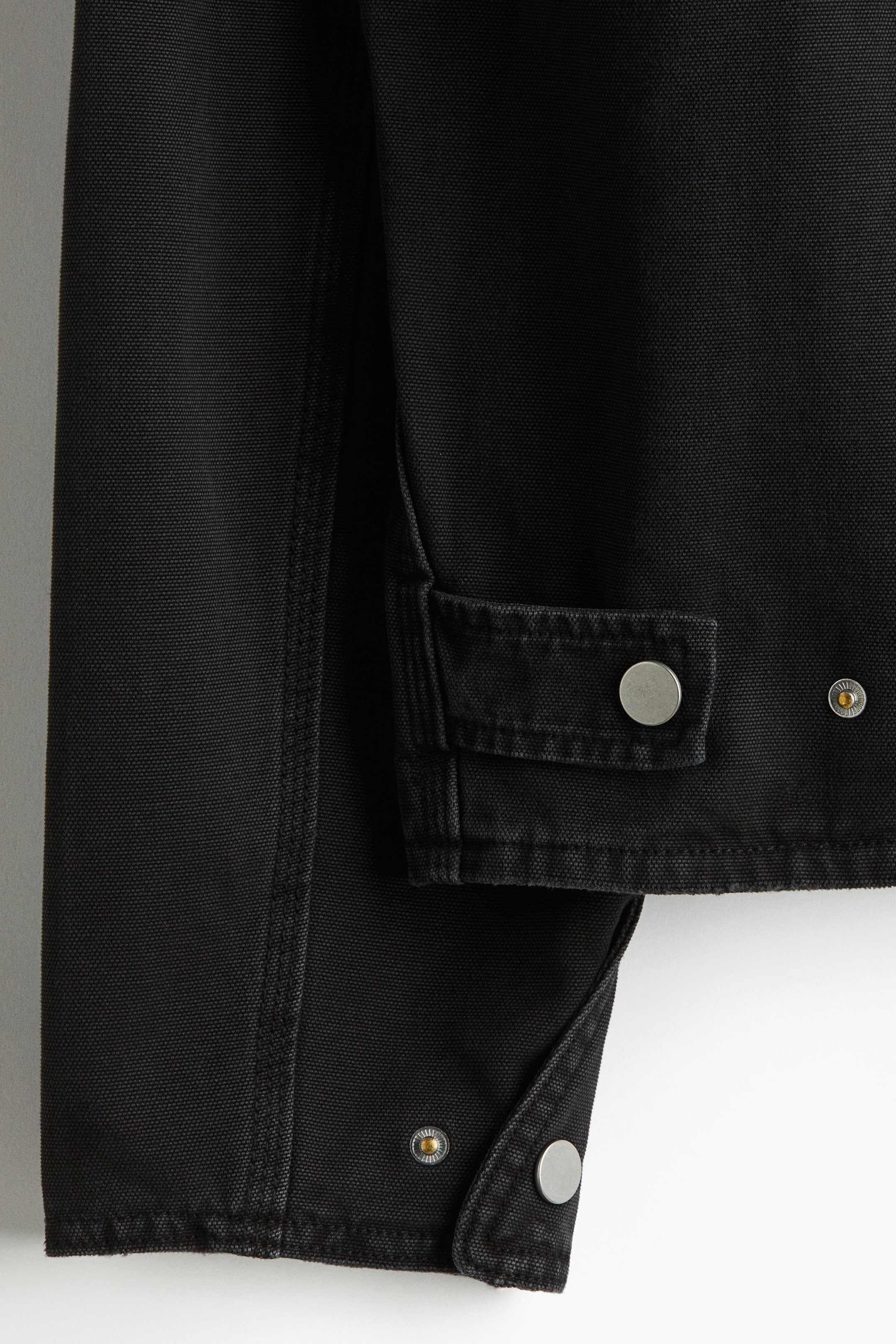 Canvas workwear jacket - Dark grey - Men