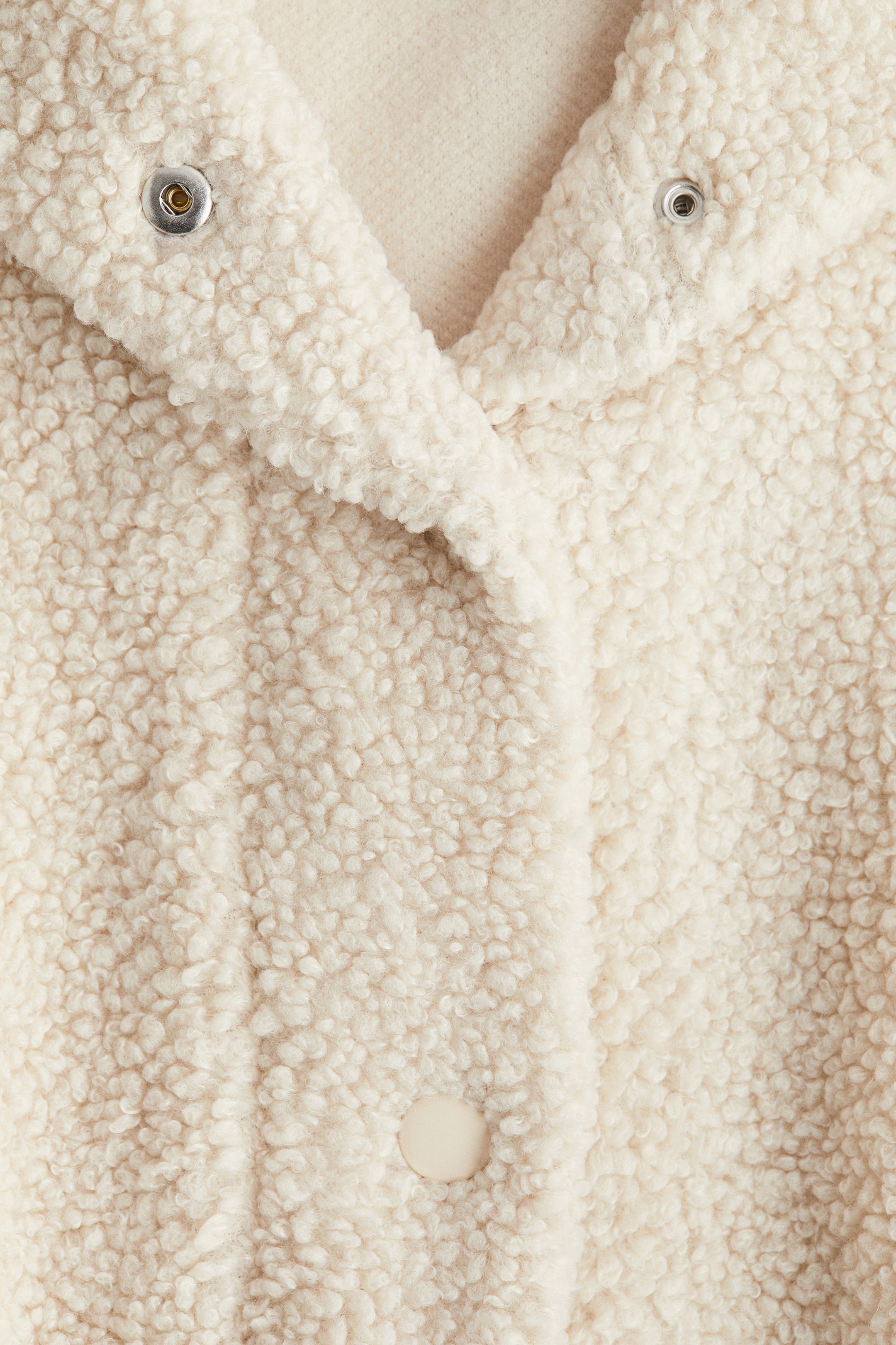 Teddy jacket - Light beige - Ladies |