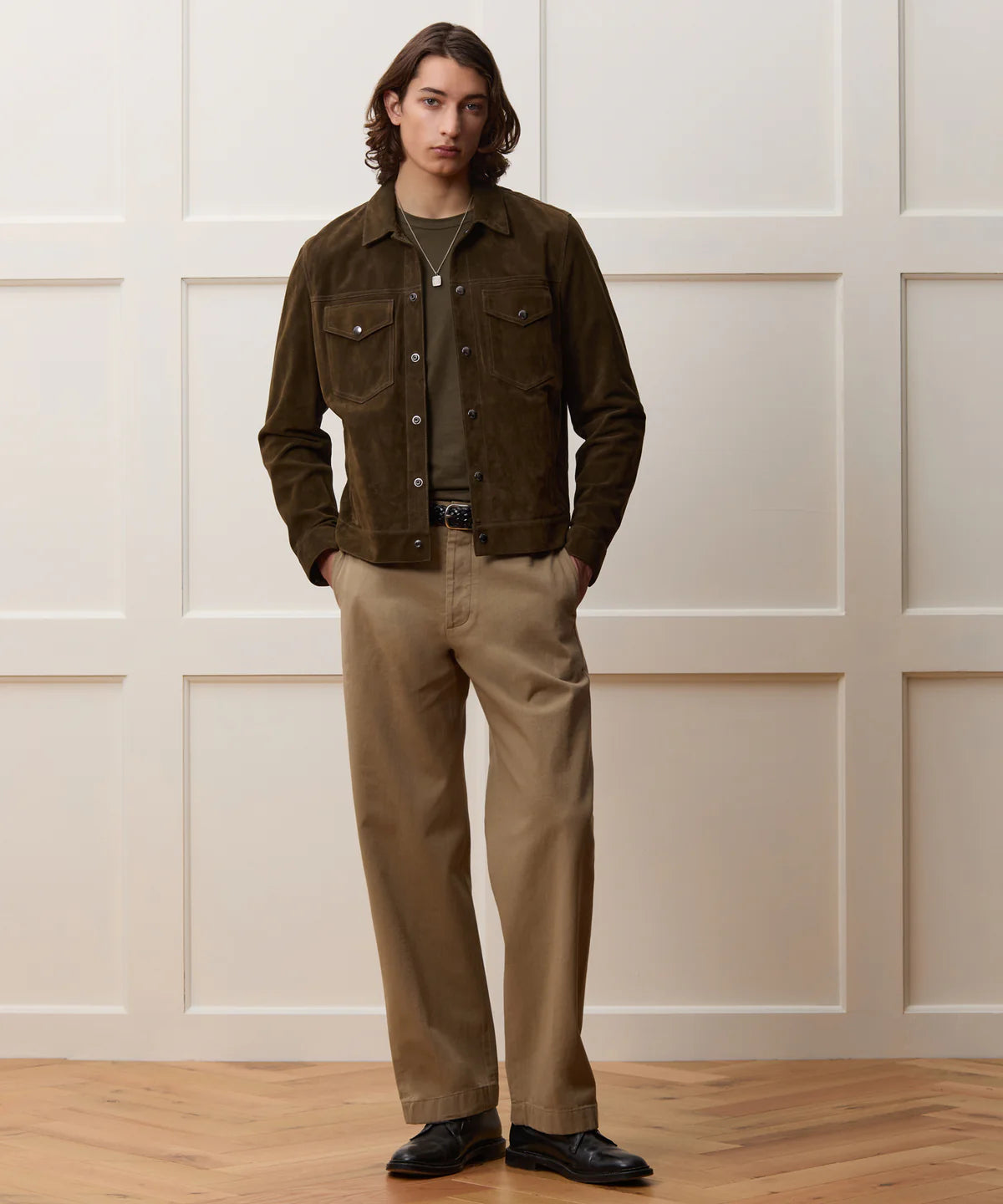 Italian Suede Dylan Jacket