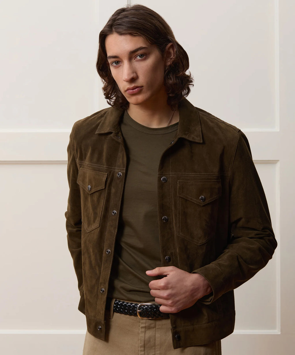 Italian Suede Dylan Jacket