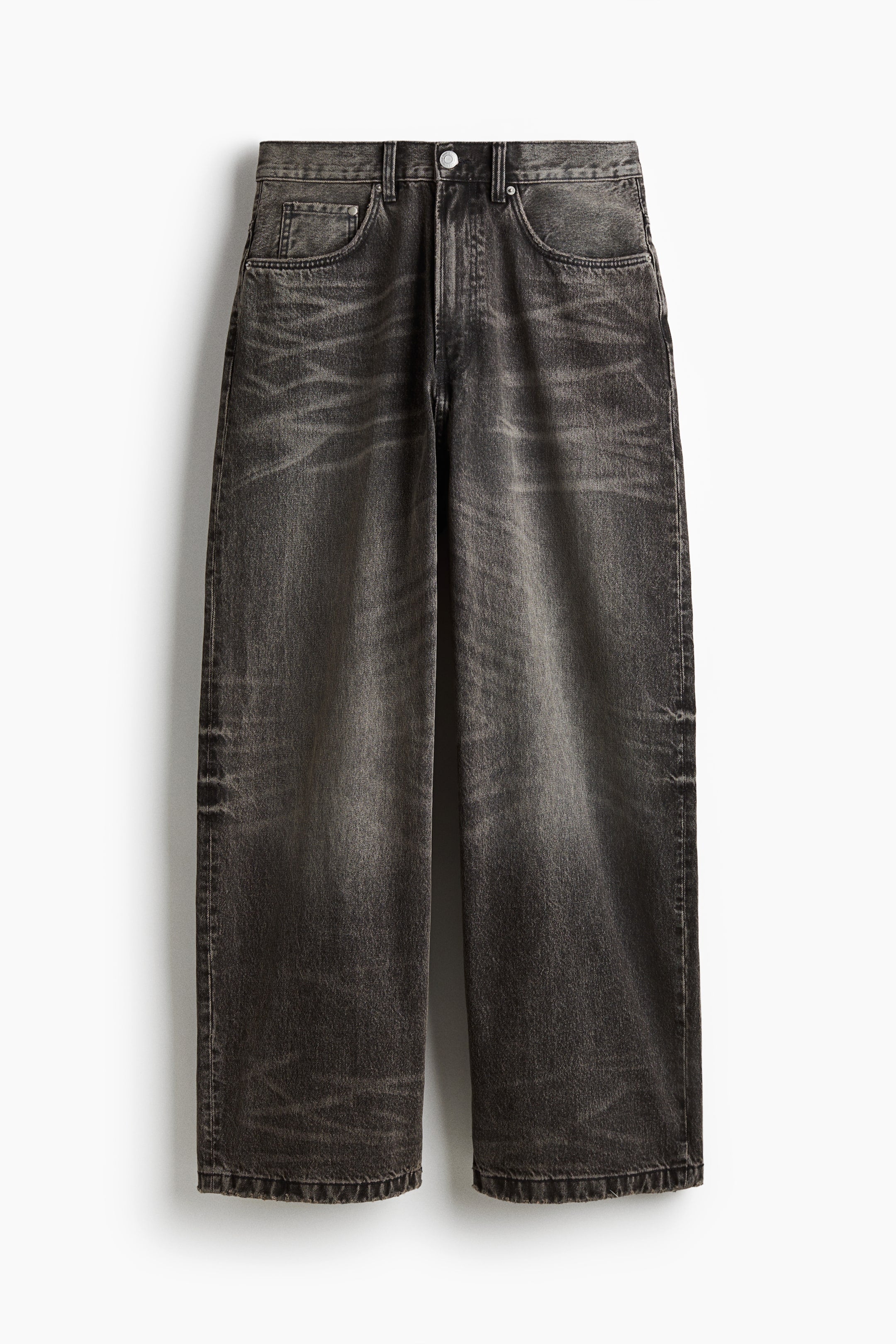 Super Baggy Jeans - Denim black - Men