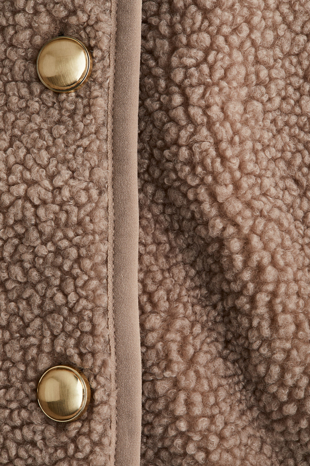 Teddy jacket - Dusty beige - Ladies