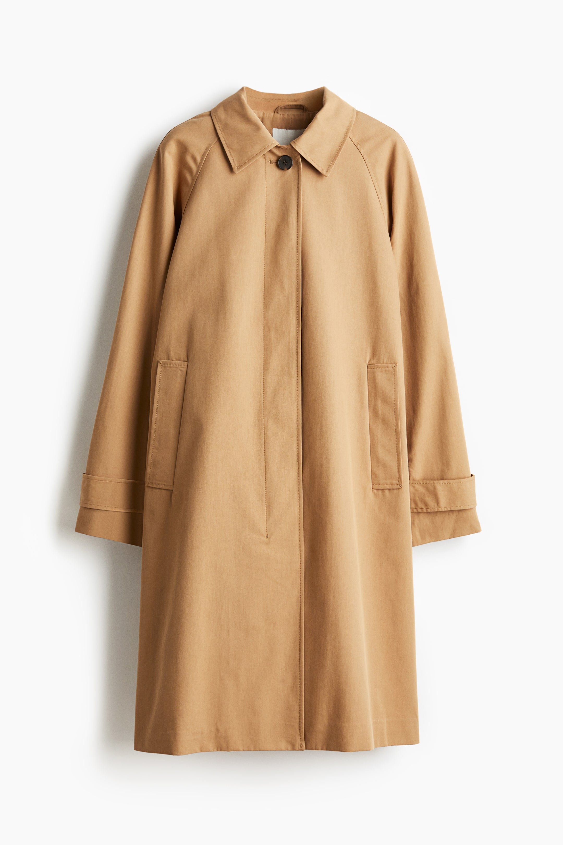 Twill car coat - Beige - Ladies