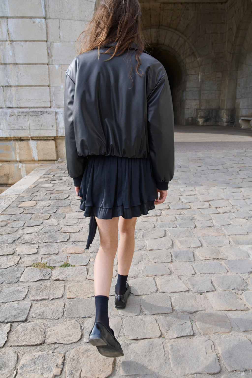 Bomber jacket - Black - Ladies |