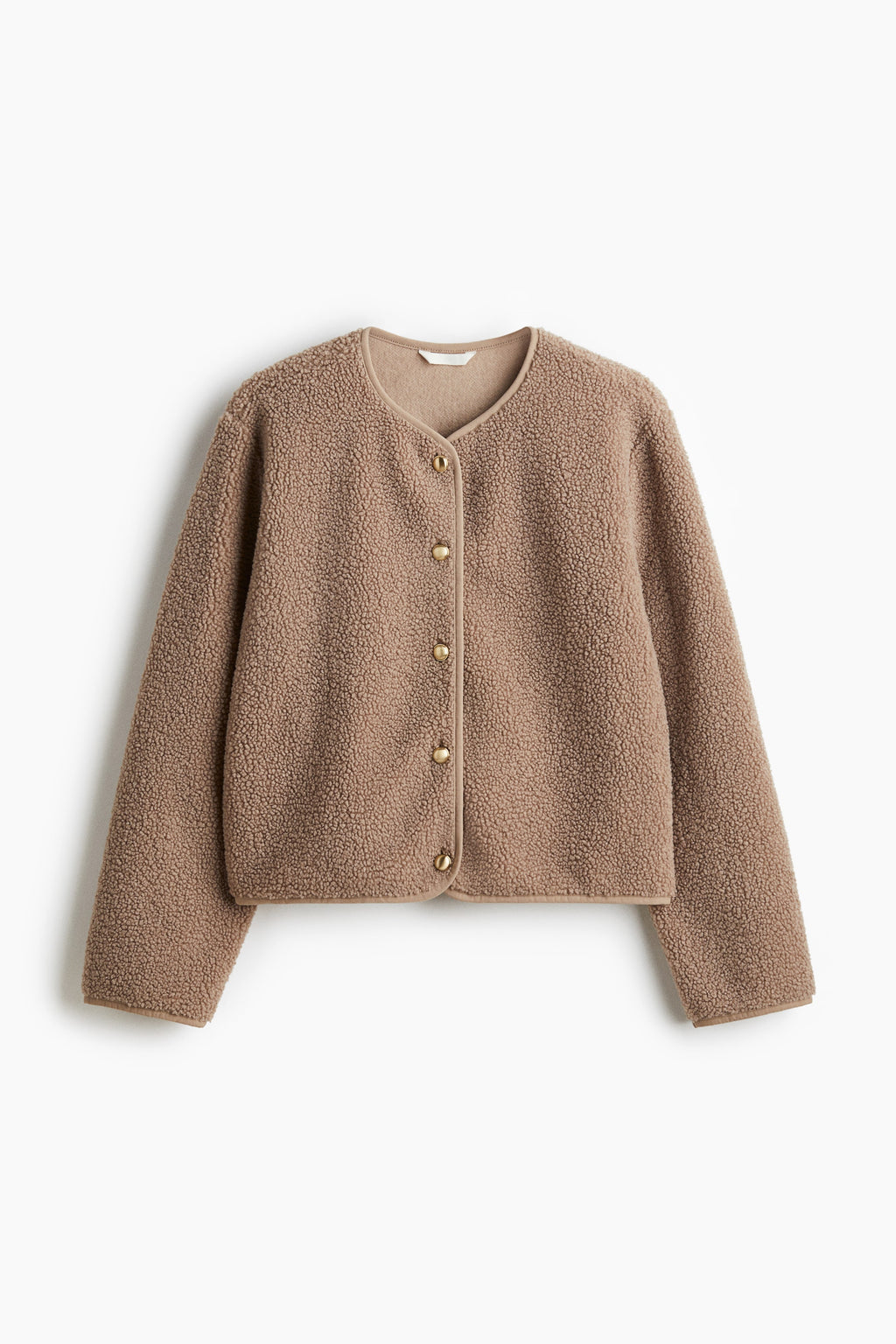 Teddy jacket - Dusty beige - Ladies