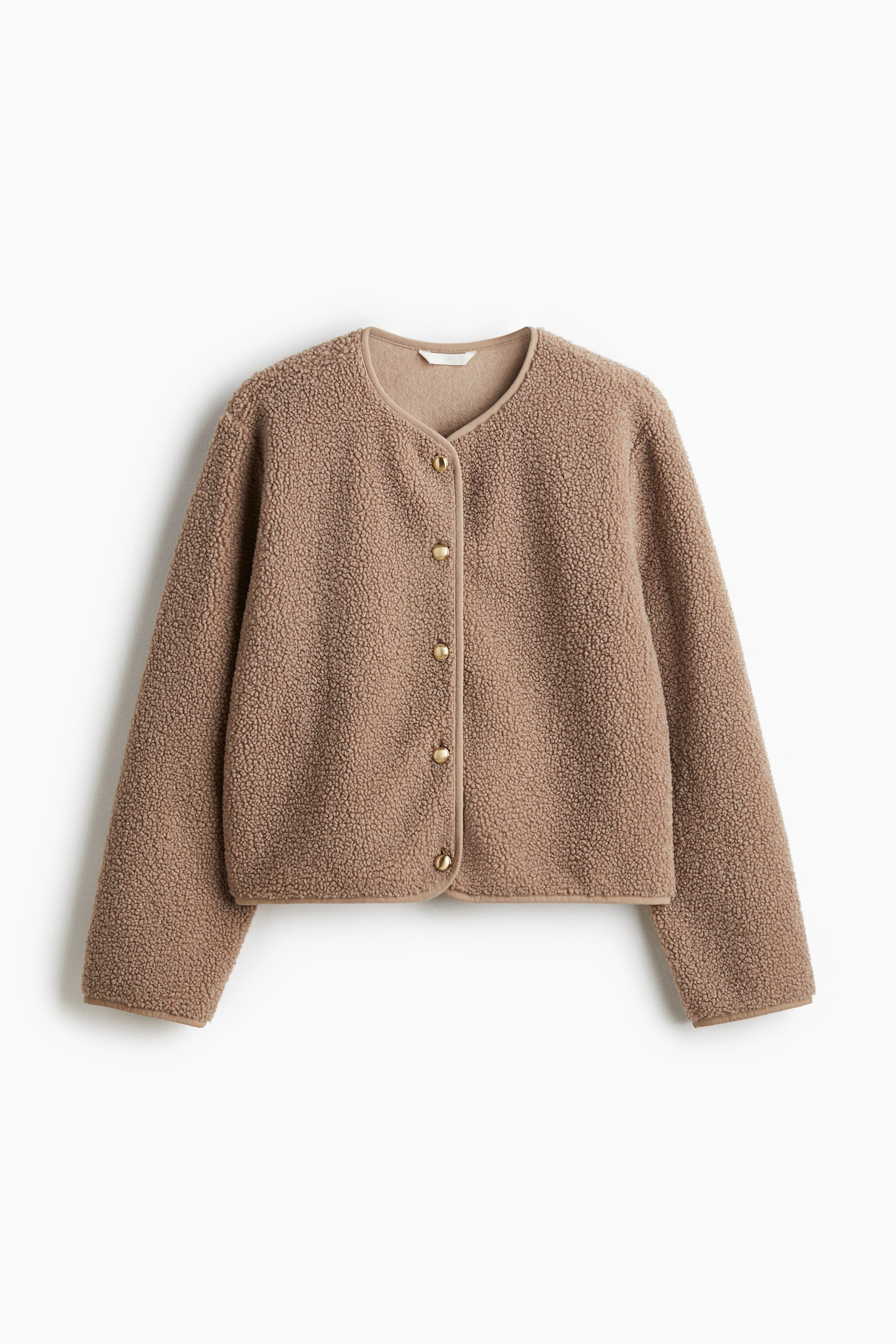 Teddy jacket - Dusty beige - Ladies