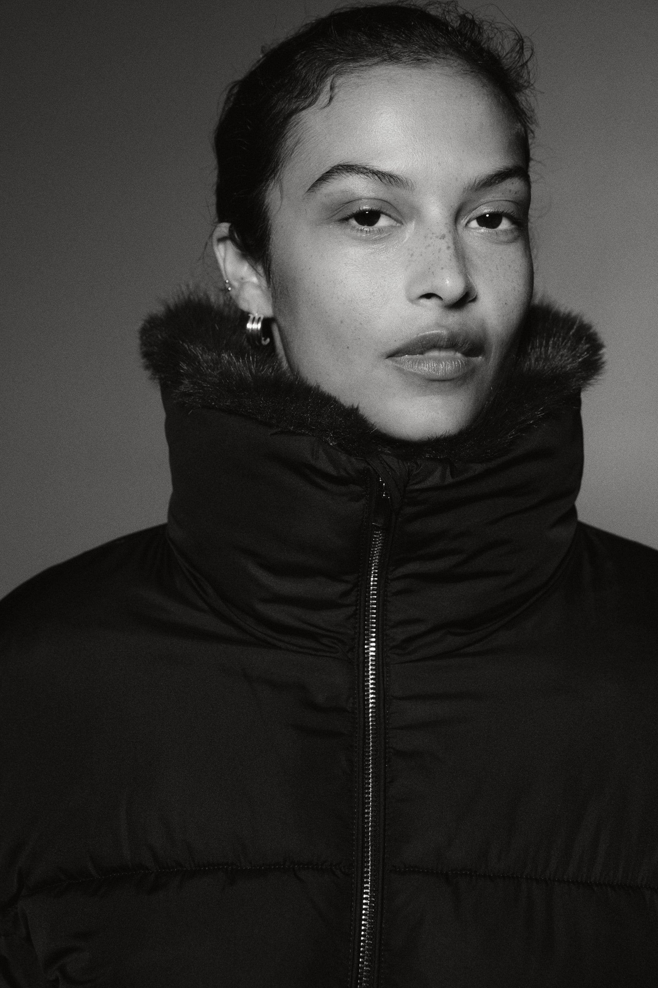 Women Oversized puffer jacket