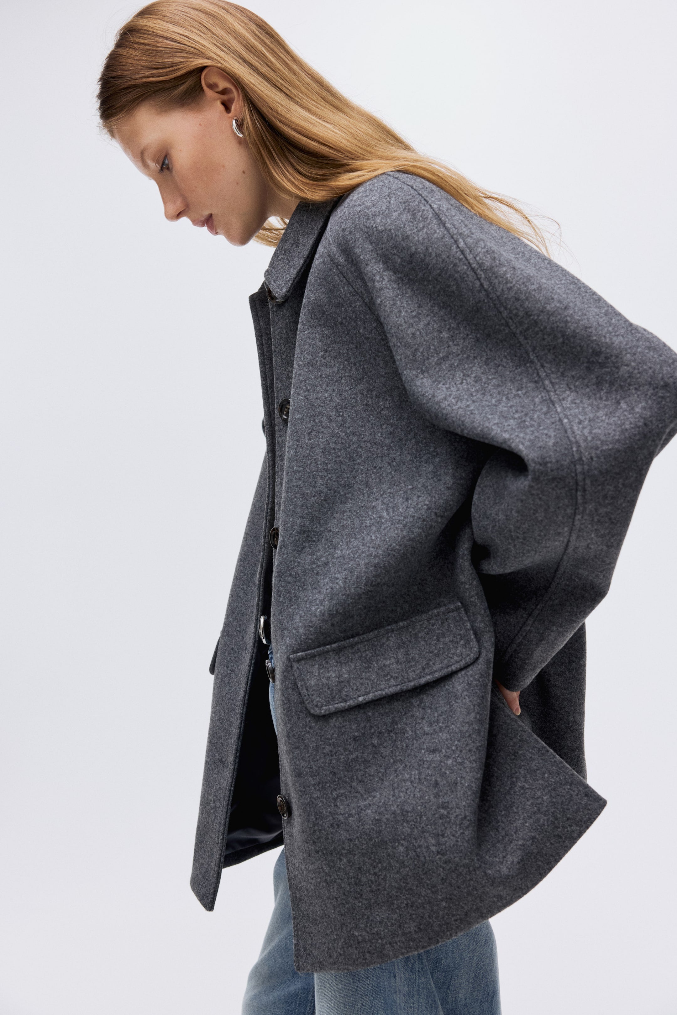 Car coat - Grey - Ladies |