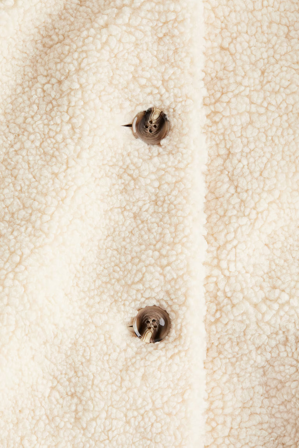 Teddy jacket - Dark beige - Ladies |