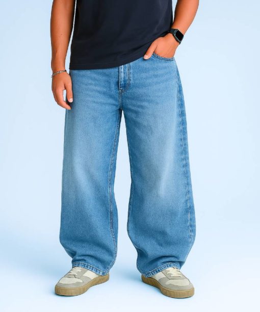 Blue Baggy Fit Jean