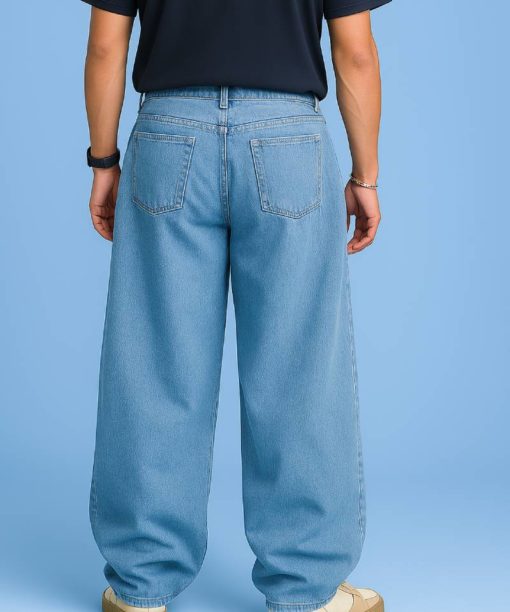Blue Baggy Fit Jean