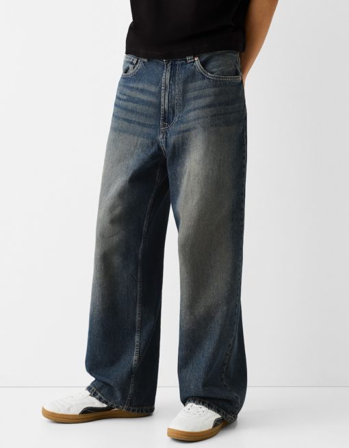 Blue Baggy Fit Jean