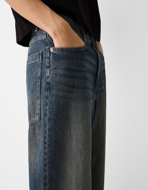 Blue Baggy Fit Jean